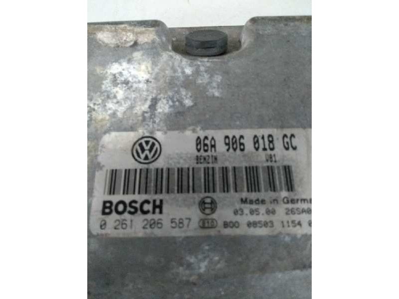 Recambio de centralita motor uce para seat toledo (1m2) 1.8 20v referencia OEM IAM 0261206587 06A906018GC 