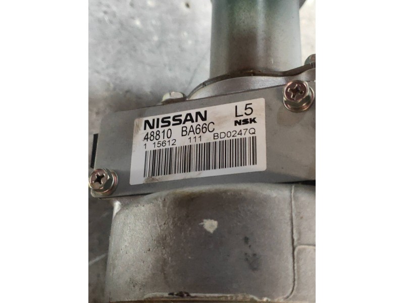 Recambio de columna direccion para nissan juke (f15) 1.5 turbodiesel cat referencia OEM IAM 48810BA66C A5610A2G BD0247Q NSK