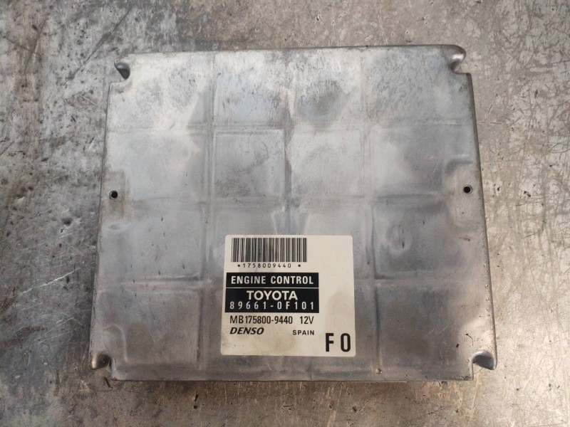 Recambio de centralita motor uce para toyota corolla verso (r1) 2.2 d-4d luna referencia OEM IAM 896610F101 MB1758009440 F0