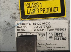 Recambio de sistema audio / radio cd para toyota corolla verso (r1) 2.2 d-4d luna referencia OEM IAM 861200F030 CQJS7772G  2