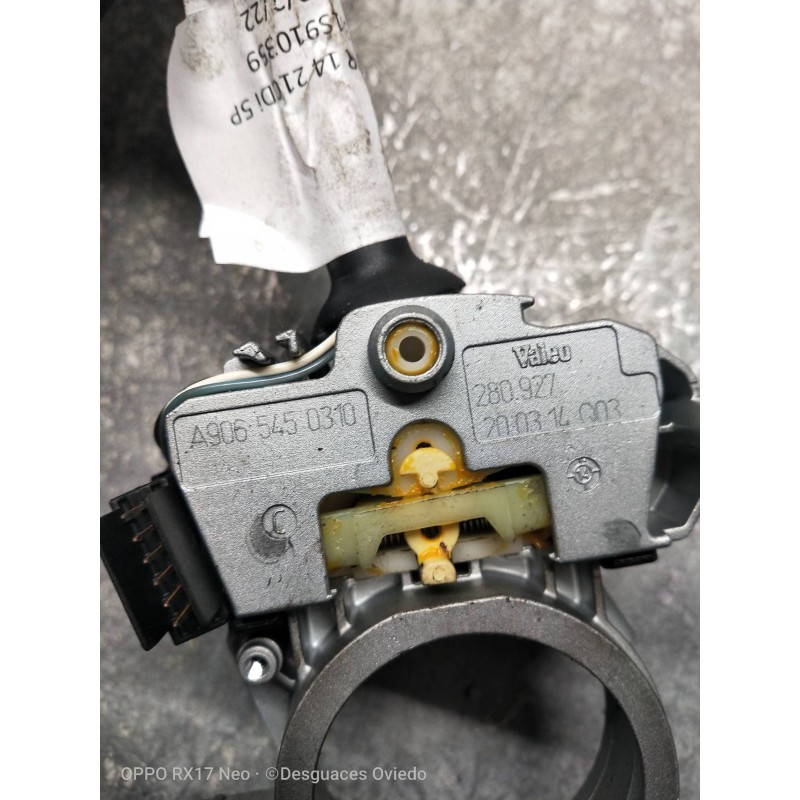 Recambio de mando luces para mercedes sprinterii caja cerrada (desde 01.06) 310/313/316 cdi (906.631/633/635/637) referencia OEM