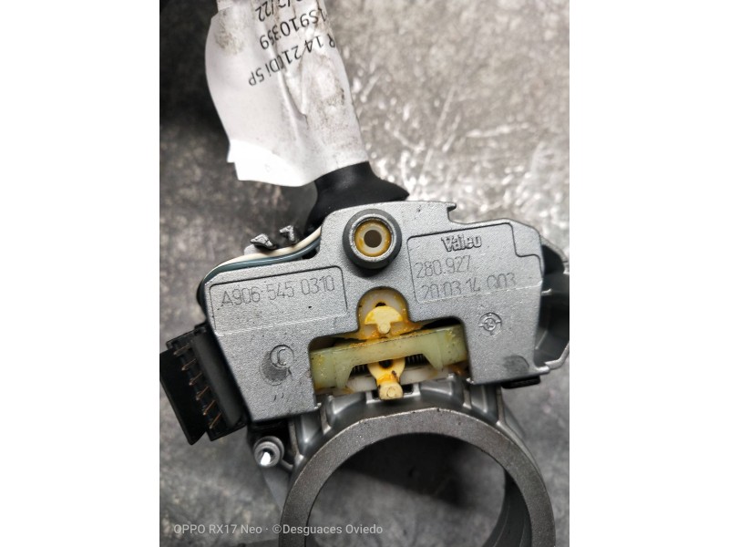Recambio de mando luces para mercedes sprinterii caja cerrada (desde 01.06) 310/313/316 cdi (906.631/633/635/637) referencia OEM
