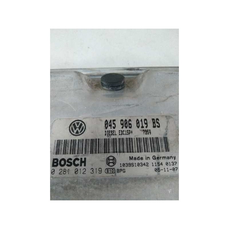 Recambio de centralita motor uce para seat ibiza (6l1) 1.4 tdi cat (bnm) referencia OEM IAM 0281012319 045906019BS EDC15P
