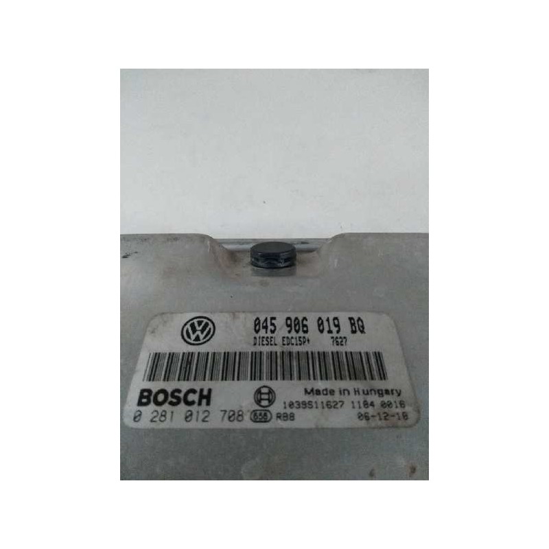 Recambio de centralita motor uce para seat ibiza (6l1) 1.4 tdi referencia OEM IAM 0281012708 045906019BQ EDC15P