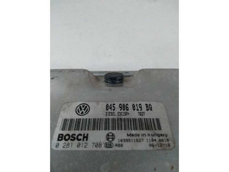 Recambio de centralita motor uce para seat ibiza (6l1) 1.4 tdi referencia OEM IAM 0281012708 045906019BQ EDC15P