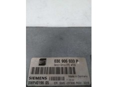 Recambio de centralita motor uce para seat ibiza (6l1) 1.2 referencia OEM IAM 5WP4019605 03E906033P 3PE4729 2
