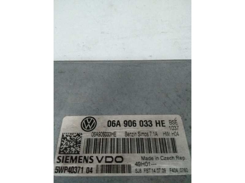 Recambio de centralita motor uce para seat altea xl (5p5) 1.6 bivalent - gasolina / gas licuado del petróleo. gpl referencia OEM