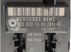Recambio de modulo electronico para mercedes clase c (w203) berlina 220 cdi (la) (203.008) referencia OEM IAM 203820138501 35130 2
