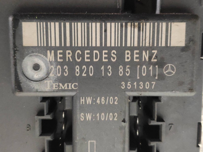 Recambio de modulo electronico para mercedes clase c (w203) berlina 220 cdi (la) (203.008) referencia OEM IAM 203820138501 35130