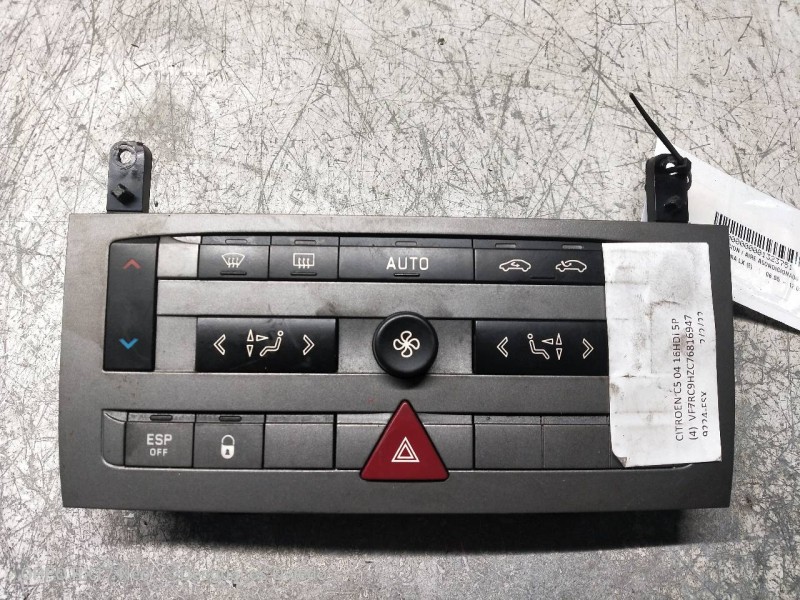 Recambio de mando calefaccion / aire acondicionado para citroen c5 berlina lx (e) referencia OEM IAM 96573328  