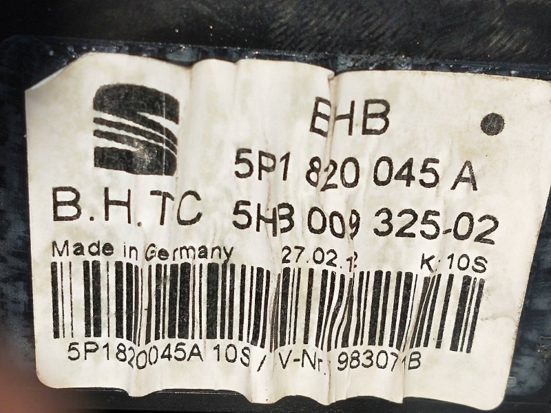 Recambio de mando calefaccion / aire acondicionado para seat altea xl (5p5) 1.6 bivalent - gasolina / gas licuado del petróleo. 