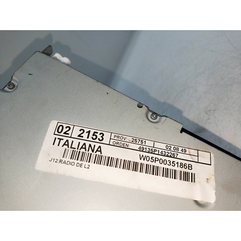 Recambio de sistema audio / radio cd para seat altea xl (5p5) 1.6 bivalent - gasolina / gas licuado del petróleo. gpl referencia