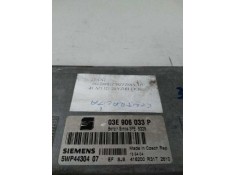 Recambio de centralita motor uce para seat ibiza (6l1) 1.2 referencia OEM IAM 5WP4430407 03E906033P 3PE5328 2