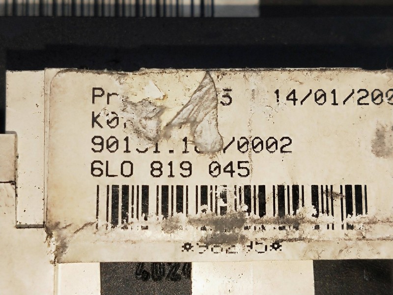 Recambio de mando calefaccion / aire acondicionado para seat ibiza (6l1) 1.2 referencia OEM IAM 6L0819045  