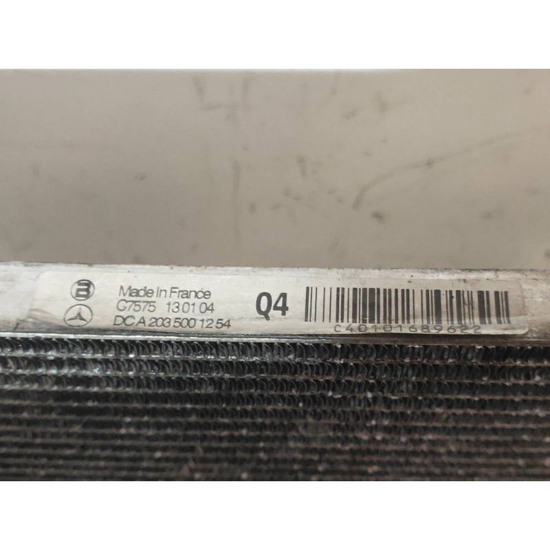 Recambio de condensador / radiador aire acondicionado para mercedes clase c (w203) berlina 220 cdi (la) (203.008) referencia OEM