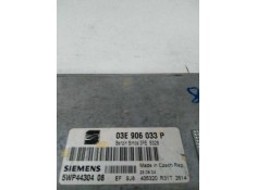 Recambio de centralita motor uce para seat ibiza (6l1) 1.2 referencia OEM IAM 5WP4430408 03E906033P 3PE5328 2