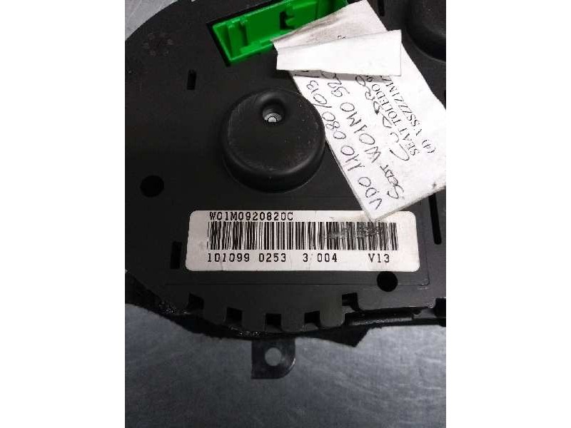 Recambio de cuadro instrumentos para seat toledo (1m2) 2.3 vr5 cat (agz) referencia OEM IAM 110080013005 W01M0920820C 
