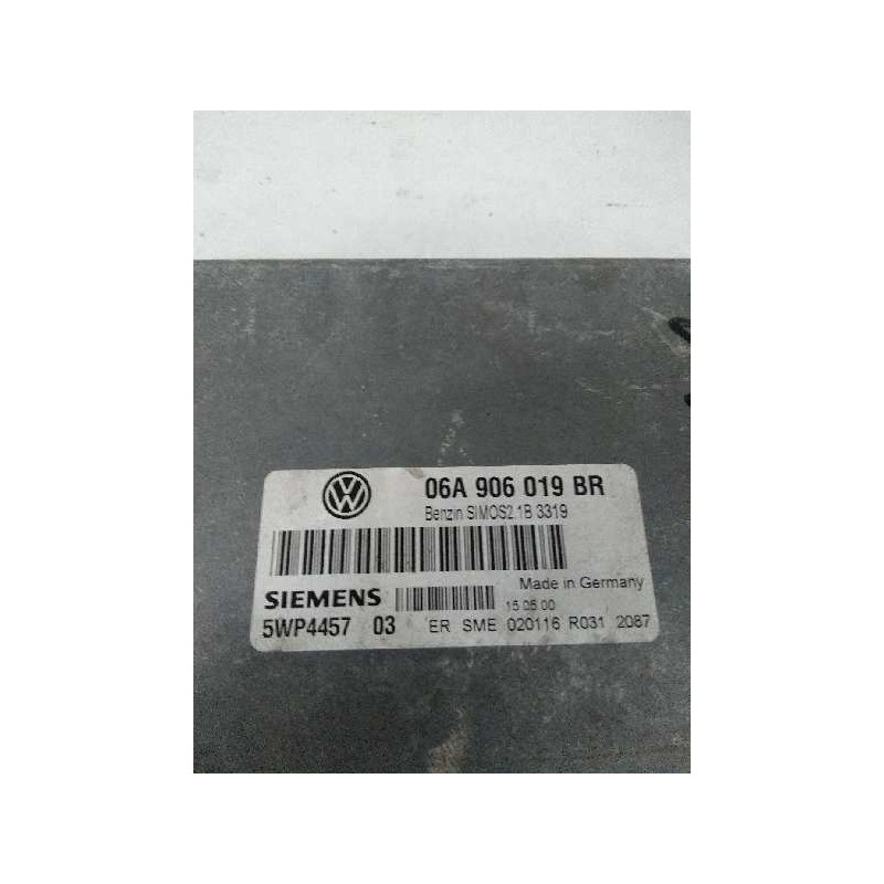 Recambio de centralita motor uce para seat leon (1m1) 1.6 referencia OEM IAM 06A906019BR 5WP445703 SIMOS21B 3319