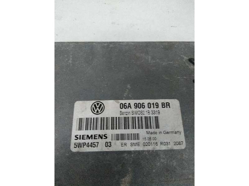 Recambio de centralita motor uce para seat leon (1m1) 1.6 referencia OEM IAM 06A906019BR 5WP445703 SIMOS21B 3319