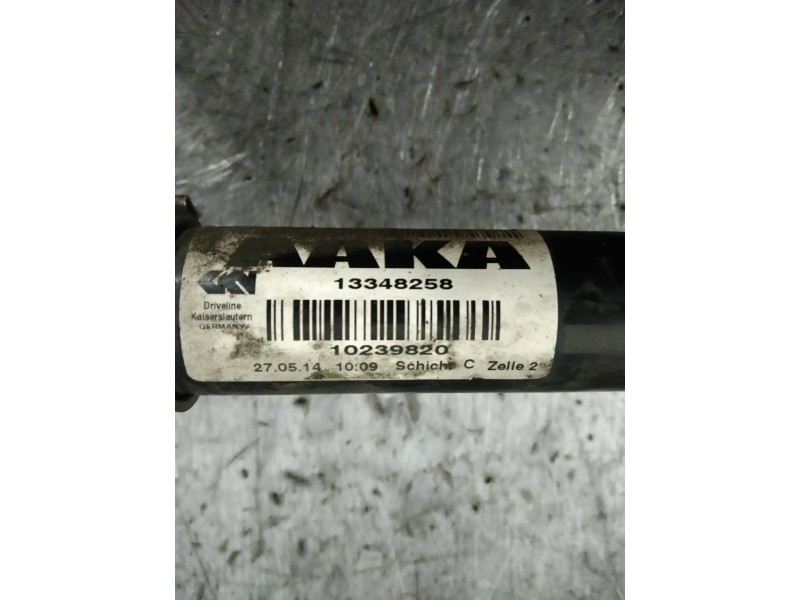 Recambio de transmision delantera izquierda para opel zafira tourer excellence referencia OEM IAM 93169644  