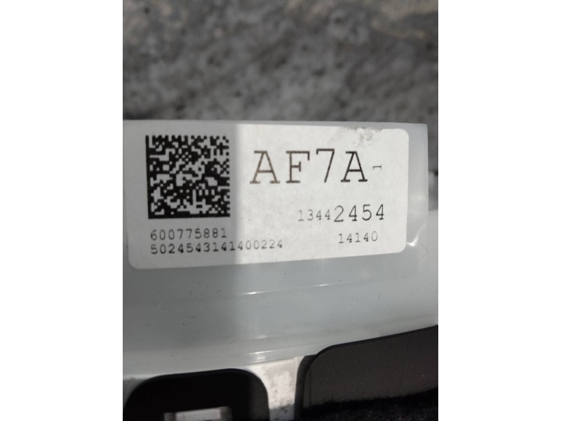 Recambio de cuadro instrumentos para opel zafira tourer excellence referencia OEM IAM 13442454 600775881 13460582