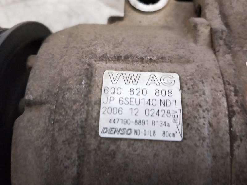 Recambio de compresor aire acondicionado para seat ibiza (6l1) 1.4 16v referencia OEM IAM 4471908891 6Q0820808 JP6SEU14CND1