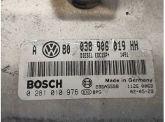 Recambio de centralita motor uce para volkswagen golf iv berlina (1j1) gti referencia OEM IAM 0281010976 038906019HH EDC15P BOSC 2