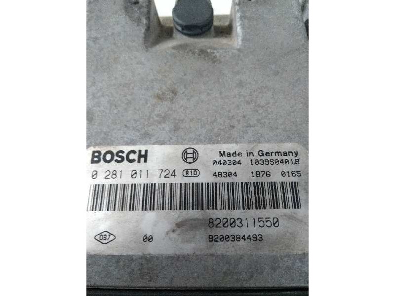 Recambio de centralita motor uce para renault espace iv (jk0) 2.2 dci turbodiesel referencia OEM IAM 0281011724 8200311550 82003