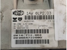 Recambio de centralita motor uce para peugeot 206 berlina quicksilver referencia OEM IAM IAW6LP203 9654722680 16712054 2