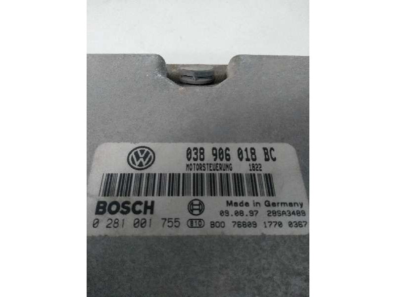 Recambio de centralita motor uce para skoda octavia berlina (1u2) 1.9 tdi referencia OEM IAM 0281001755 038906018BC  Recambio de centralita motor uce para skoda octavia berlina (1u2) 1.9 tdi referencia OEM IAM 0281001755 038906018BC