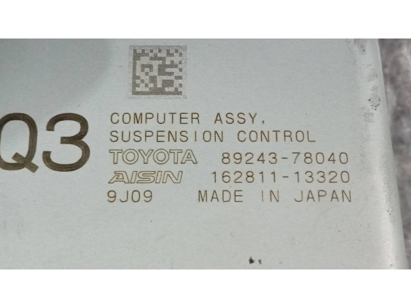 Recambio de modulo electronico para lexus nx 300h 4wd referencia OEM IAM 8924378040 16281113320 