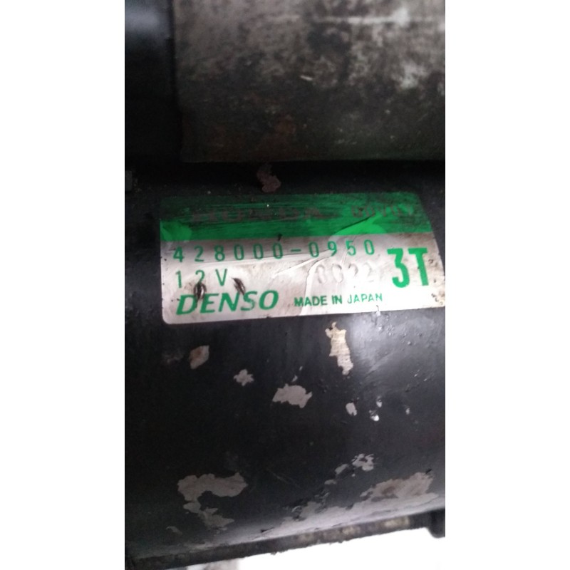 Recambio de motor arranque para honda jazz (gd1/5) 1.4 es graphite referencia OEM IAM 4280000950 DENSO  Recambio de motor arranque para honda jazz (gd1/5) 1.4 es graphite referencia OEM IAM 4280000950 DENSO