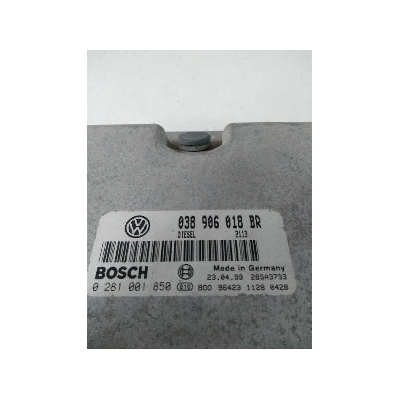 Recambio de centralita motor uce para skoda octavia berlina (1u2) 1.9 tdi referencia OEM IAM 0281001850 038906018BR 