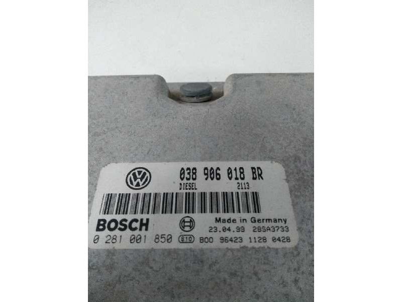 Recambio de centralita motor uce para skoda octavia berlina (1u2) 1.9 tdi referencia OEM IAM 0281001850 038906018BR 