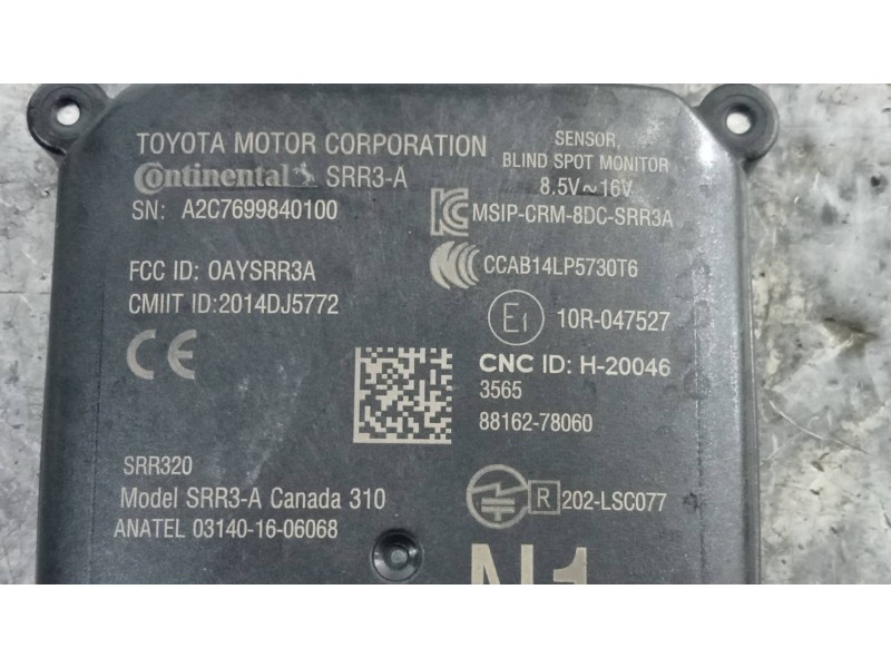 Recambio de modulo electronico para lexus nx 300h 4wd referencia OEM IAM 8816278060 A2C7699840100 