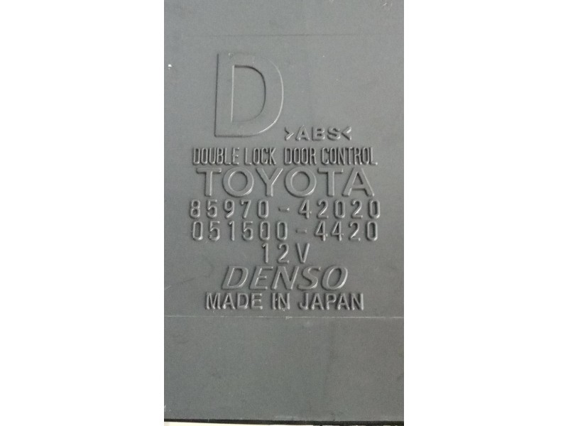 Recambio de modulo electronico para lexus nx 300h 4wd referencia OEM IAM 8597042020 0515004420 