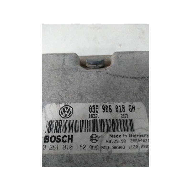 Recambio de centralita motor uce para skoda octavia berlina (1u2) 1.9 tdi referencia OEM IAM 0281010182 038906018GN 