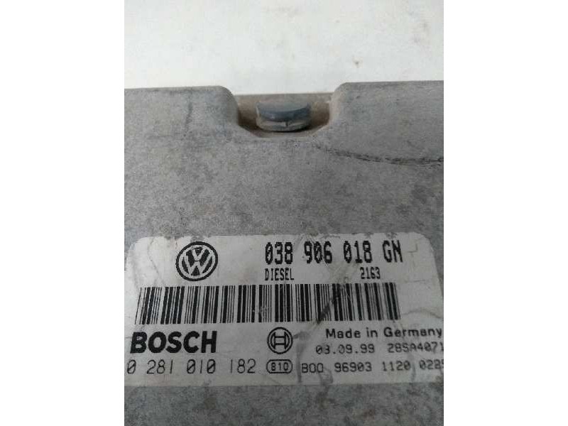 Recambio de centralita motor uce para skoda octavia berlina (1u2) 1.9 tdi referencia OEM IAM 0281010182 038906018GN 