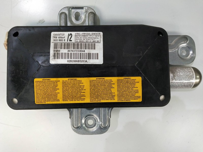 Recambio de airbag lateral izquierdo para bmw x5 (e53) referencia OEM IAM 30339883B 307037233044 