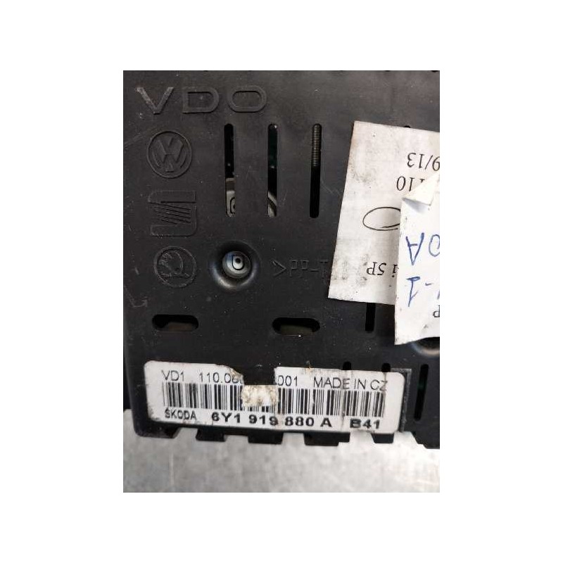 Recambio de cuadro instrumentos para skoda fabia (6y2/6y3) 1.9 sdi cat (asy) referencia OEM IAM 110080015001 6Y12919880A 