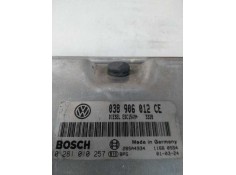 Recambio de centralita motor uce para skoda fabia (6y2/6y3) 1.9 sdi cat (asy) referencia OEM IAM 0281010257 038906012CE EDC15VM 2