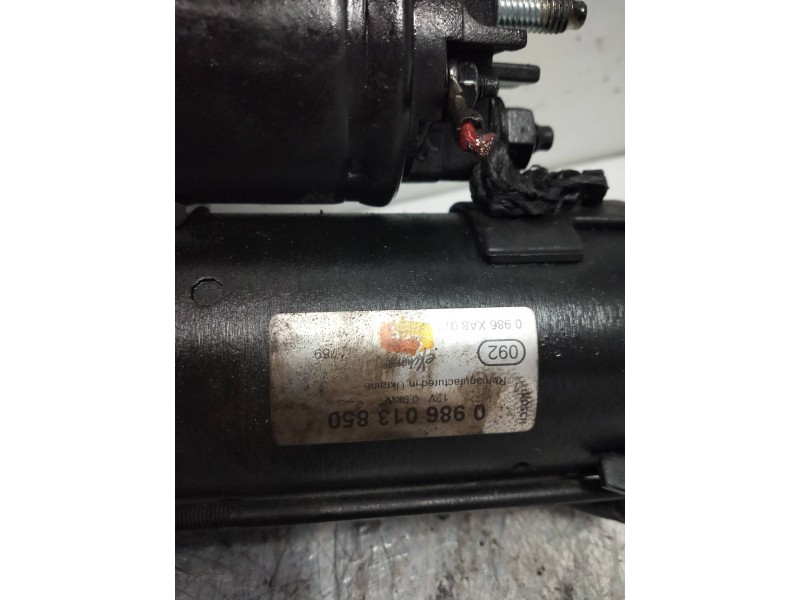 Recambio de motor arranque para citroen c4 coupe vtr referencia OEM IAM 09886013850 0986XA8073 