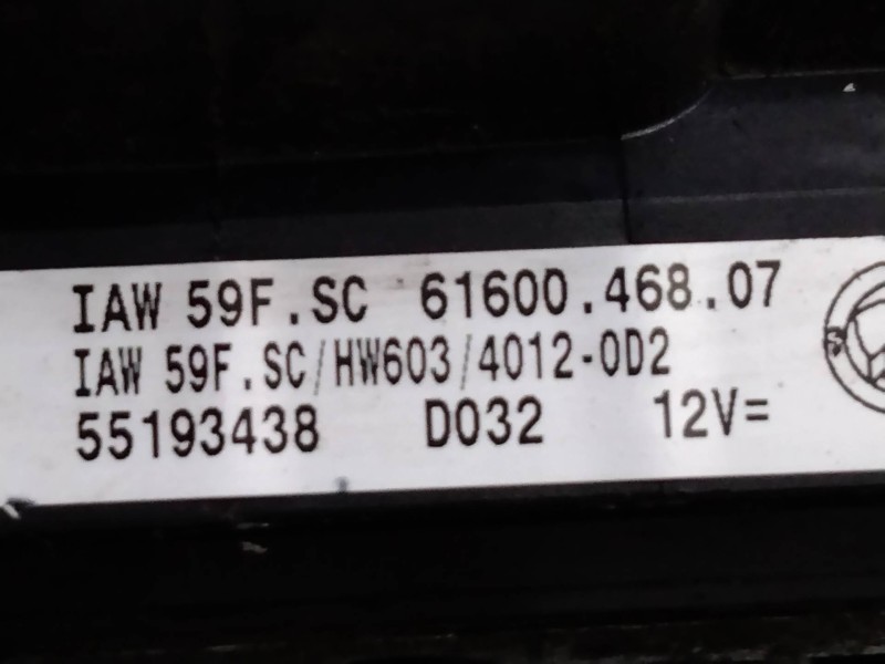 Recambio de caja mariposa para fiat doblo cargo (223) 1.2 furg. acristalado referencia OEM IAM 6160046807 55193438 