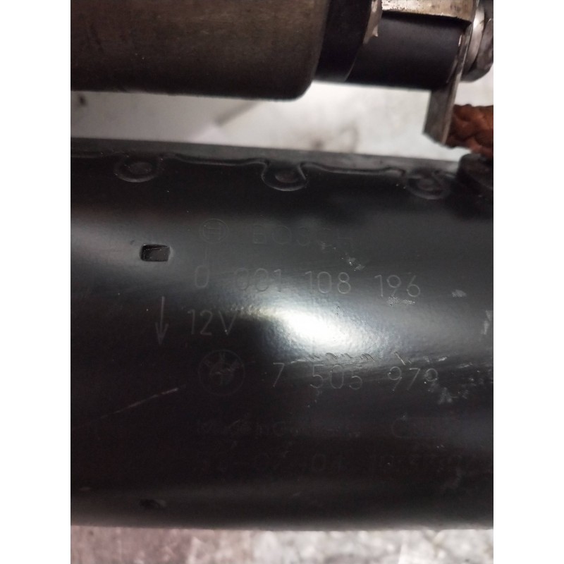 Recambio de motor arranque para bmw serie 3 berlina (e46) 316i referencia OEM IAM 0001108196 BOSCH 316 I