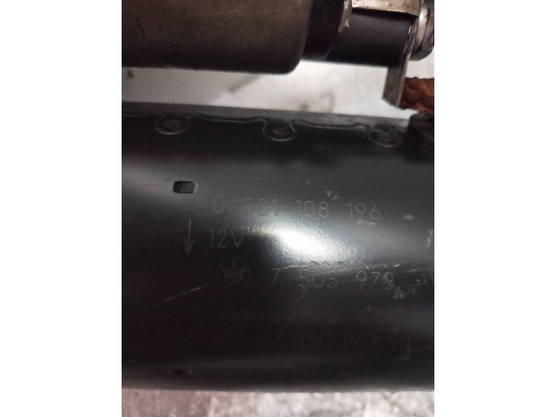 Recambio de motor arranque para bmw serie 3 berlina (e46) 316i referencia OEM IAM 0001108196 BOSCH 316 I