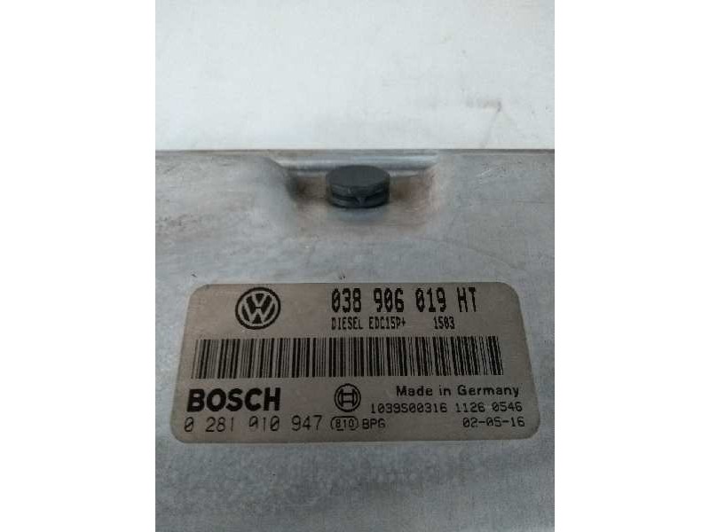 Recambio de centralita motor uce para skoda fabia (6y2/6y3) referencia OEM IAM 0281010947 038906019HT EDC15P