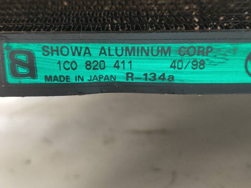 Recambio de condensador / radiador aire acondicionado para volkswagen new beetle (9c1/1c1) 2.0 referencia OEM IAM 1C0820411  