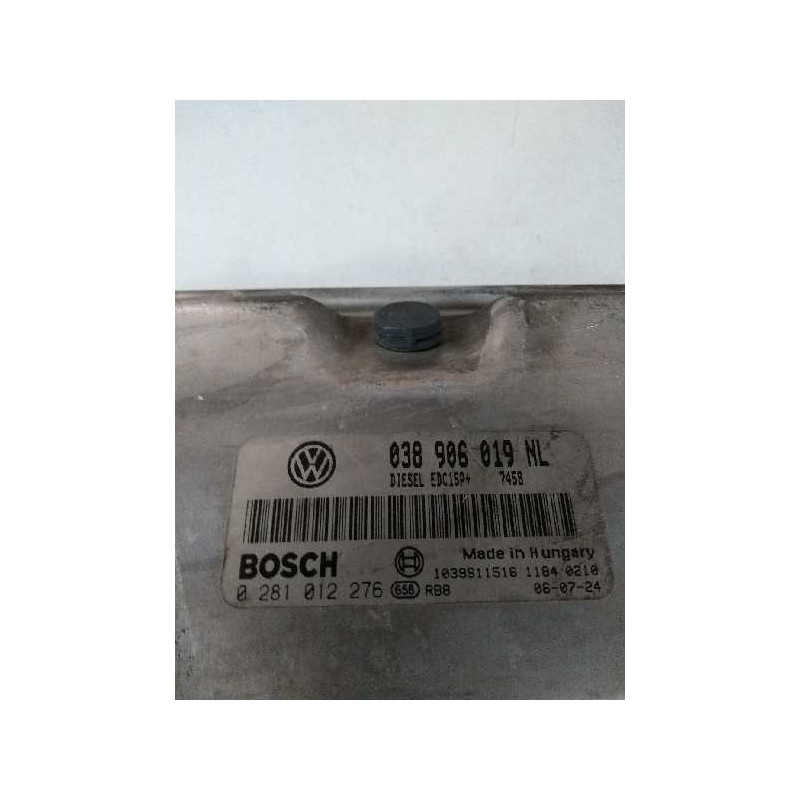 Recambio de centralita motor uce para skoda fabia (6y2/6y3) 1.9 tdi referencia OEM IAM 0281012276 038906019NL EDC15P Recambio de centralita motor uce para skoda fabia (6y2/6y3) 1.9 tdi referencia OEM IAM 0281012276 038906019NL EDC15P