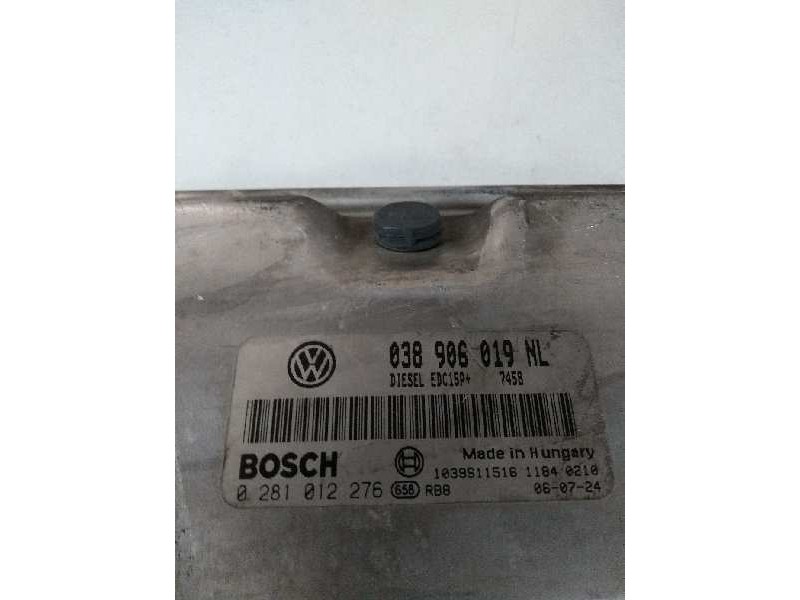 Recambio de centralita motor uce para skoda fabia (6y2/6y3) 1.9 tdi referencia OEM IAM 0281012276 038906019NL EDC15P Recambio de centralita motor uce para skoda fabia (6y2/6y3) 1.9 tdi referencia OEM IAM 0281012276 038906019NL EDC15P