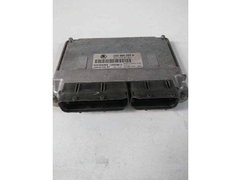 Recambio de centralita motor uce para skoda fabia (6y2/6y3) 1.2 12v referencia OEM IAM 5WP4012007 03E906033A 3PE4672